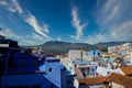 Medina of Chefchaouen, Morocco. Chefchaouen is a city in northwest Morocco. It is the chief town of the province of the same name Royalty Free Stock Photo