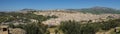 Panoramic view of the Old Fez city. Royalty Free Stock Photo