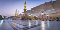 Medina/Saudi Arabia - 5 June 2020: Prophet Mohammed Mosque, Al Masjid an Nabawi