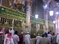 The golden tomb of the prophet Muhammad aleyhisselam