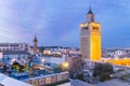 Rooftop cafe overlooking the Great Mosque in the Medina of Tunis