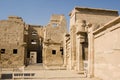 Medinet Habu Temple entrance