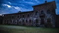 Medioevale Castle in Lombardia, North Italy Royalty Free Stock Photo