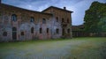 Medioevale Castle in Lombardia, North Italy Royalty Free Stock Photo