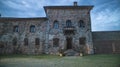 Medioevale Castle in Lombardia, North Italy Royalty Free Stock Photo