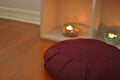 Meditate Seat Cushion Room Silent Quiet Time Praying Mindfulness Buddhist Practice NYC