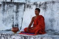 Meditating Monk