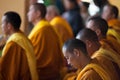 Meditating Monks, Dharamsala, India