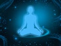 Meditation background Royalty Free Stock Photo