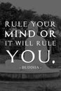 Meditation brings wisdom; lack of meditation leaves ignorance - buddha2