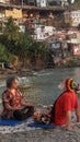 Meditation day couple at Salvador Bahia Brasil