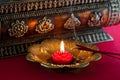 Meditation with Incense - Stock Photo Royalty Free Stock Photo