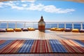 meditation space on cruise ship deck