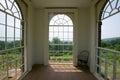 Meditation spot for Thomas Jefferson in gardens of Monticello, in Charlottesville, Virginia Royalty Free Stock Photo