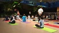 Meditation yoga class