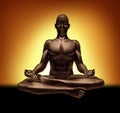 Meditation yoga meditating spirituality relaxation Royalty Free Stock Photo