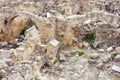 Mediterranean Ancient stone ruins with arches