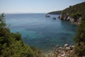 Mediterranean azure coves and beautiful bays