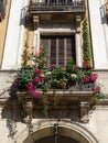 Mediterranean balcony Royalty Free Stock Photo