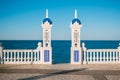 Mediterranean Balcony, famous lookout point in Benidorm. Traditional architecture