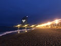 Mediterranean beach in Barcelona- Spain