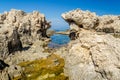 Mediterranean Beach in Milazzo, Sicily Royalty Free Stock Photo