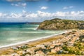 Mediterranean Beach in Milazzo, Sicily Royalty Free Stock Photo