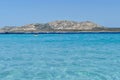 Mediterranean beach in The Spiaggia La Pelosa, Stintino, Sardinia. Royalty Free Stock Photo