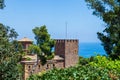 Mediterranean castle of Spain,Catalunya,Europe Royalty Free Stock Photo