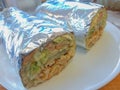 Mediterranean Chicken Shawarma Wrap