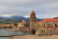 Mediterranean city of Collioure in eastern pyrenean, France