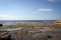 Mediterranean coast of ancient city Byblos view, Lebanon Royalty Free Stock Photo