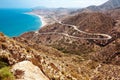 Mediterranean coast, province of Almeria, Spain Royalty Free Stock Photo