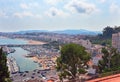 Mediterranean coast of Spain, Costa Brava , Blanes Royalty Free Stock Photo