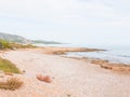 Mediterranean coast in Spain, the Orange tree Coast Royalty Free Stock Photo