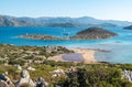 Mediterranean coastline near Bozburun village of Marmaris resort town in Mugla province of Turkey