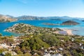 Mediterranean coastline near Bozburun village of Marmaris resort town in Mugla province of Turkey