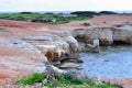 Mediterranean coastline