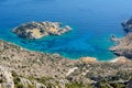 Mediterranean coastline between Sogut and Taslica on Bozburun pe