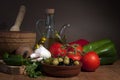 Mediterranean diet Royalty Free Stock Photo