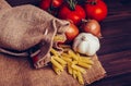 Mediterranean diet food Royalty Free Stock Photo