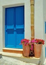 Mediterranean doorway Royalty Free Stock Photo