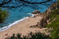 Mediterranean Empty Beach spring 2020 Spain