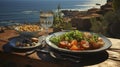 Mediterranean Feast by the Sea.