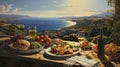 Mediterranean Feast with a View: Greek Island Culinary Deligh.