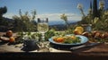 Mediterranean Feast with a View: Greek Island Culinary Deligh.