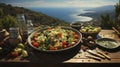 Mediterranean Feast with a View: Greek Island Culinary Deligh.