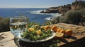 Mediterranean Feast with a View: Greek Island Culinary Deligh.