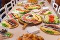 Montenegrin fresh appetizers food
