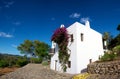 Mediterranean House in Ibiza Royalty Free Stock Photo